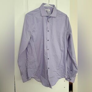 Calvin Klein purple button down